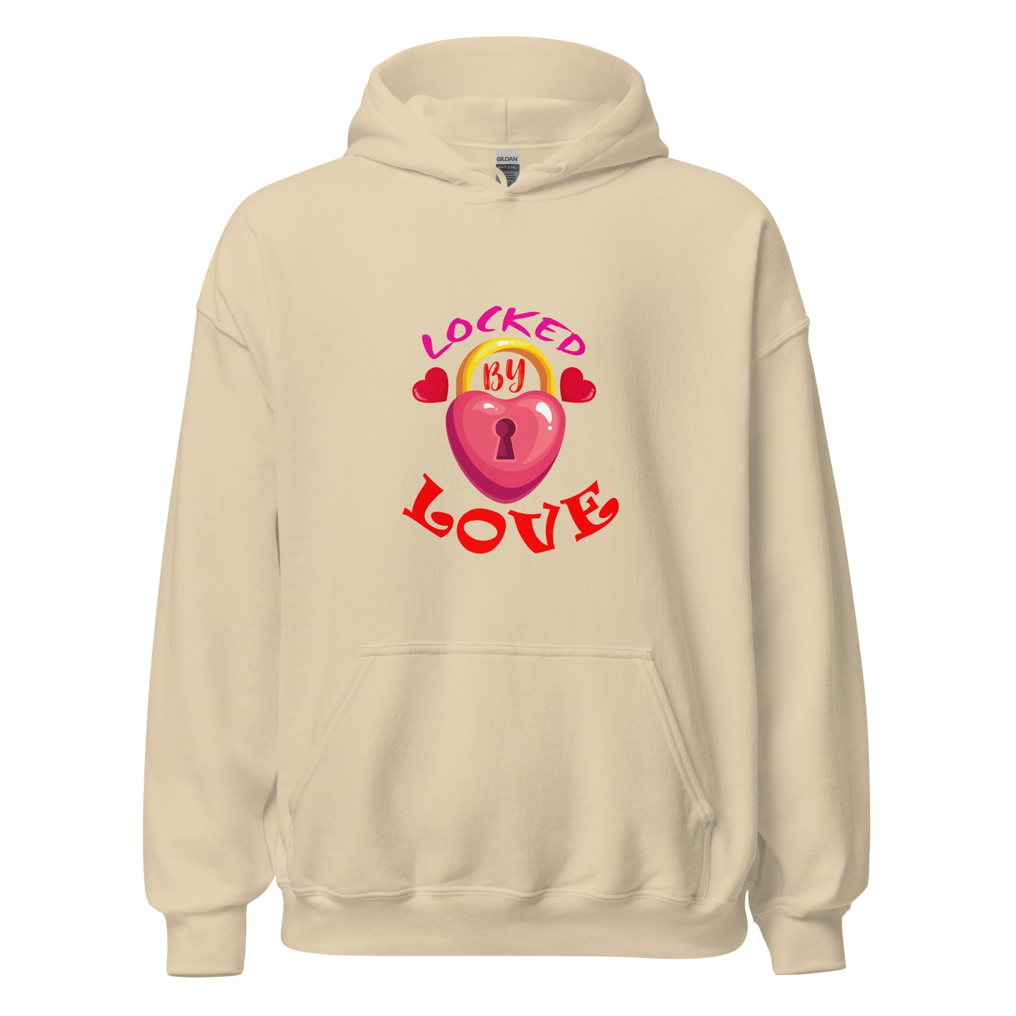 LOCKED BY LOVE - Hoodie - Print My Man