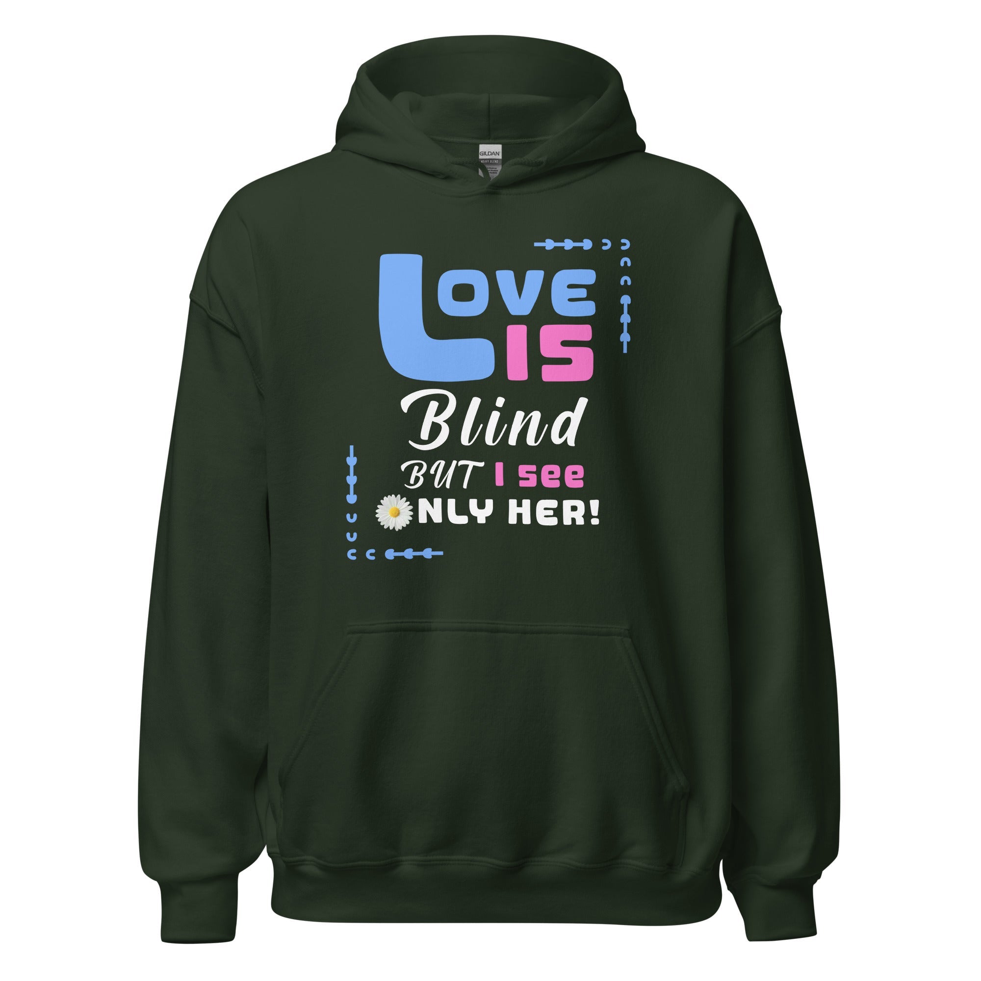 Love is Blind - Unisex Hoodie - Print My Man