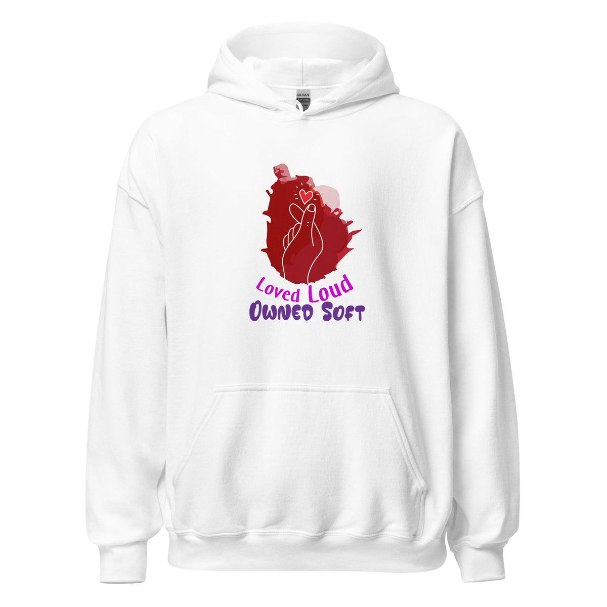 Loved Loud - Hoodie - Print My Man