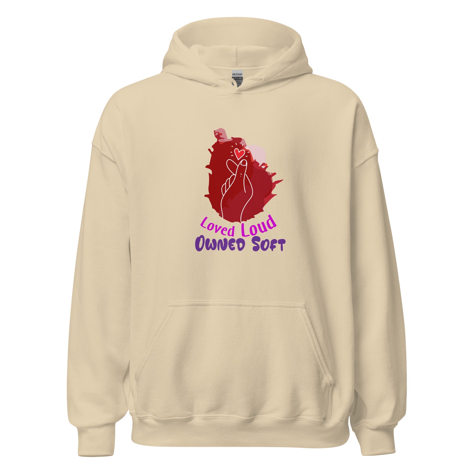 Loved Loud - Hoodie - Print My Man