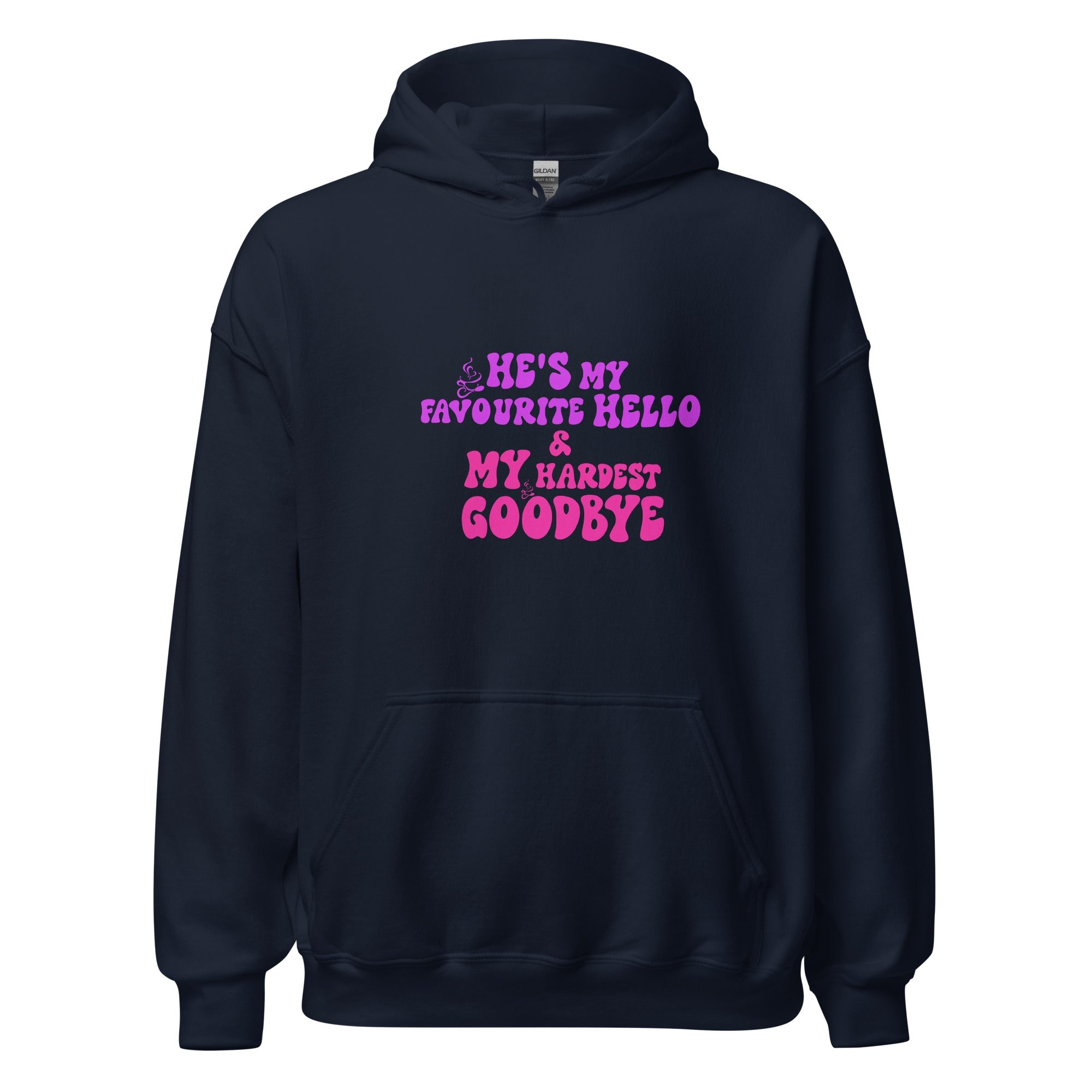 My Favourite Hello - Hoodie - Print My Man