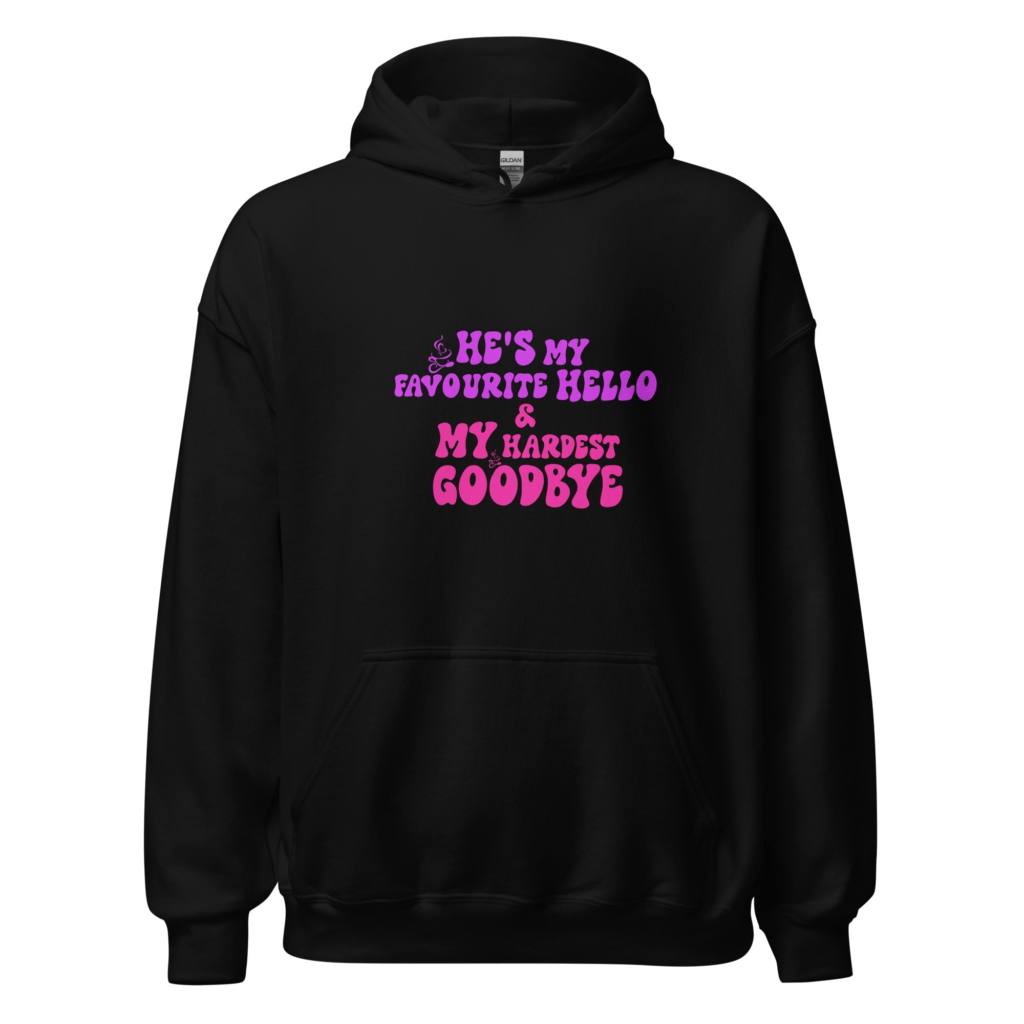My Favourite Hello - Hoodie - Print My Man