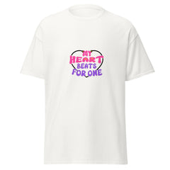 My Heart Beats For One - classic tee - Print My Man