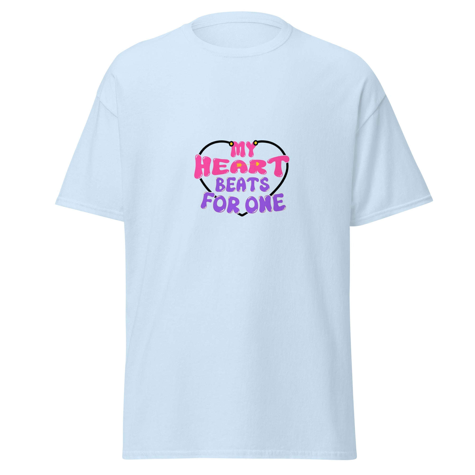 My Heart Beats For One - classic tee - Print My Man