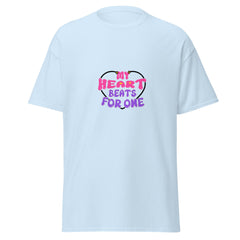 My Heart Beats For One - classic tee - Print My Man