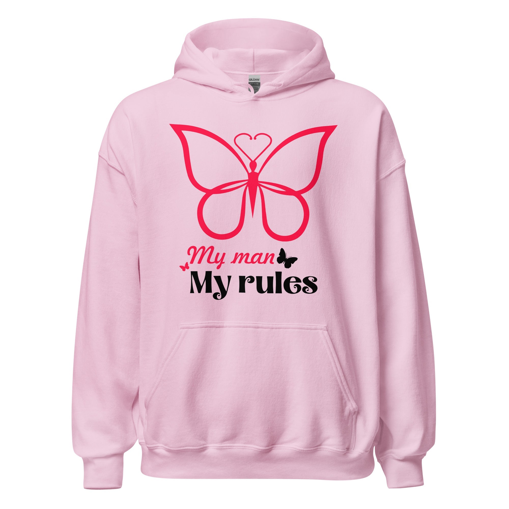 My Man My Rules - Hoodie - Print My Man