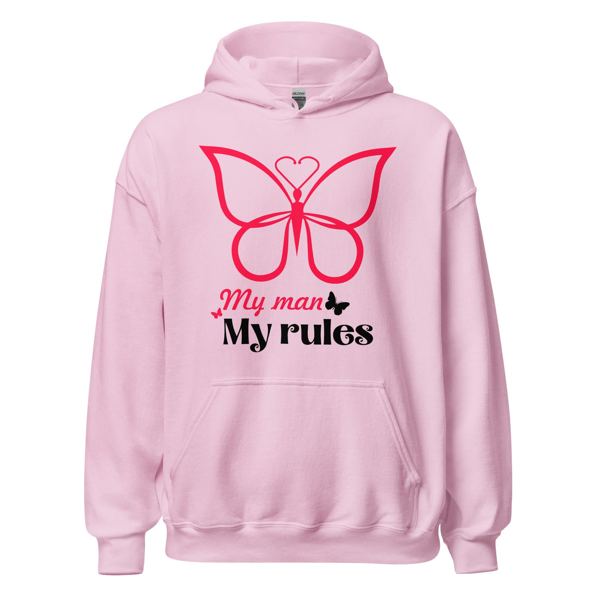 My Man My Rules - Hoodie - Print My Man