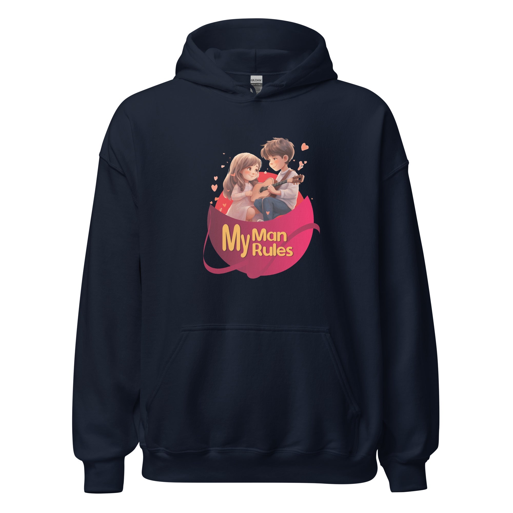 my man my rules - Hoodie - Print My Man