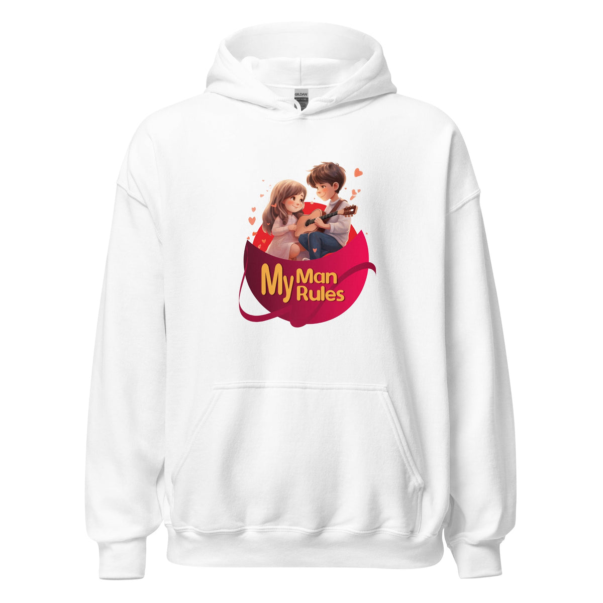 my man my rules - Hoodie - Print My Man