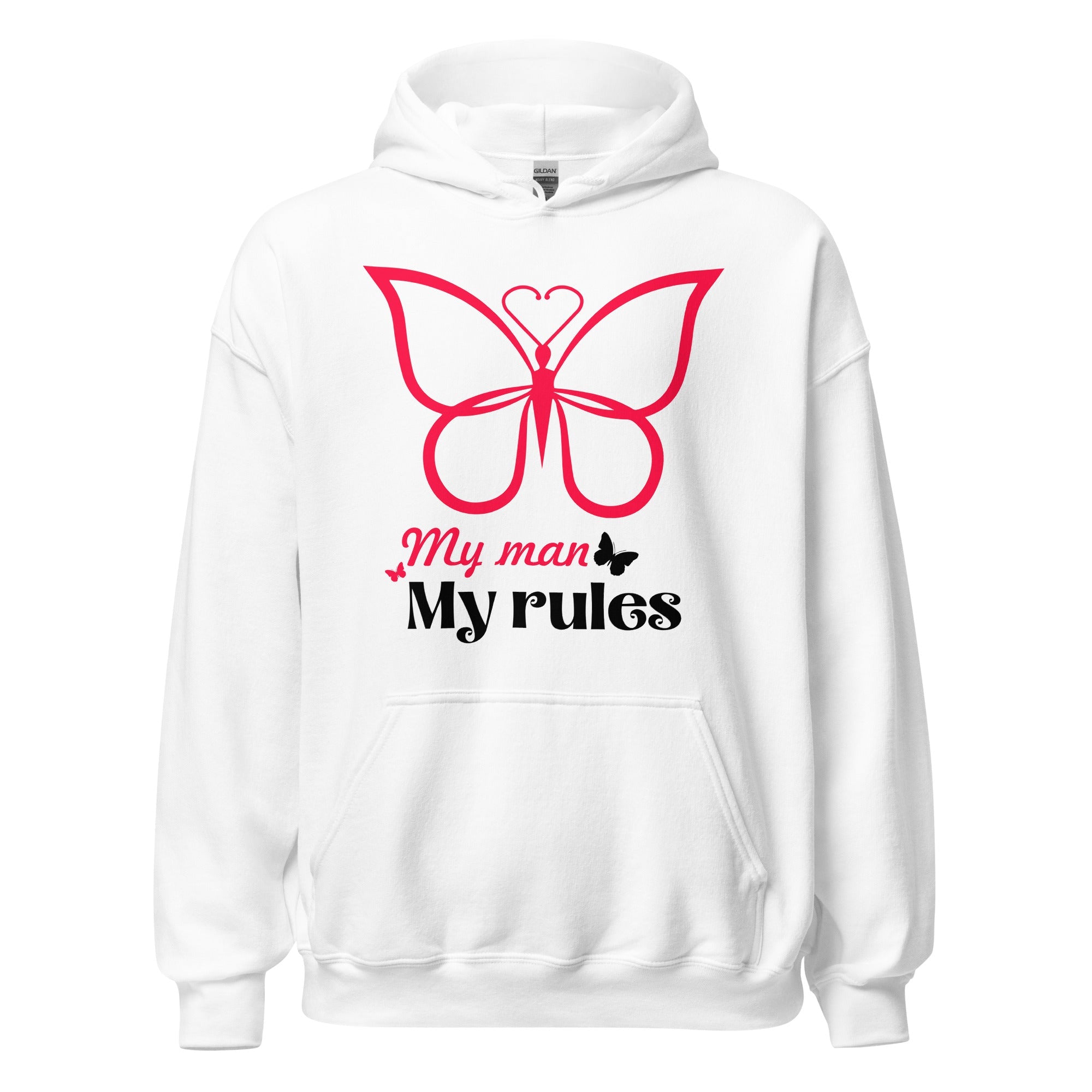 My Man My Rules - Hoodie - Print My Man