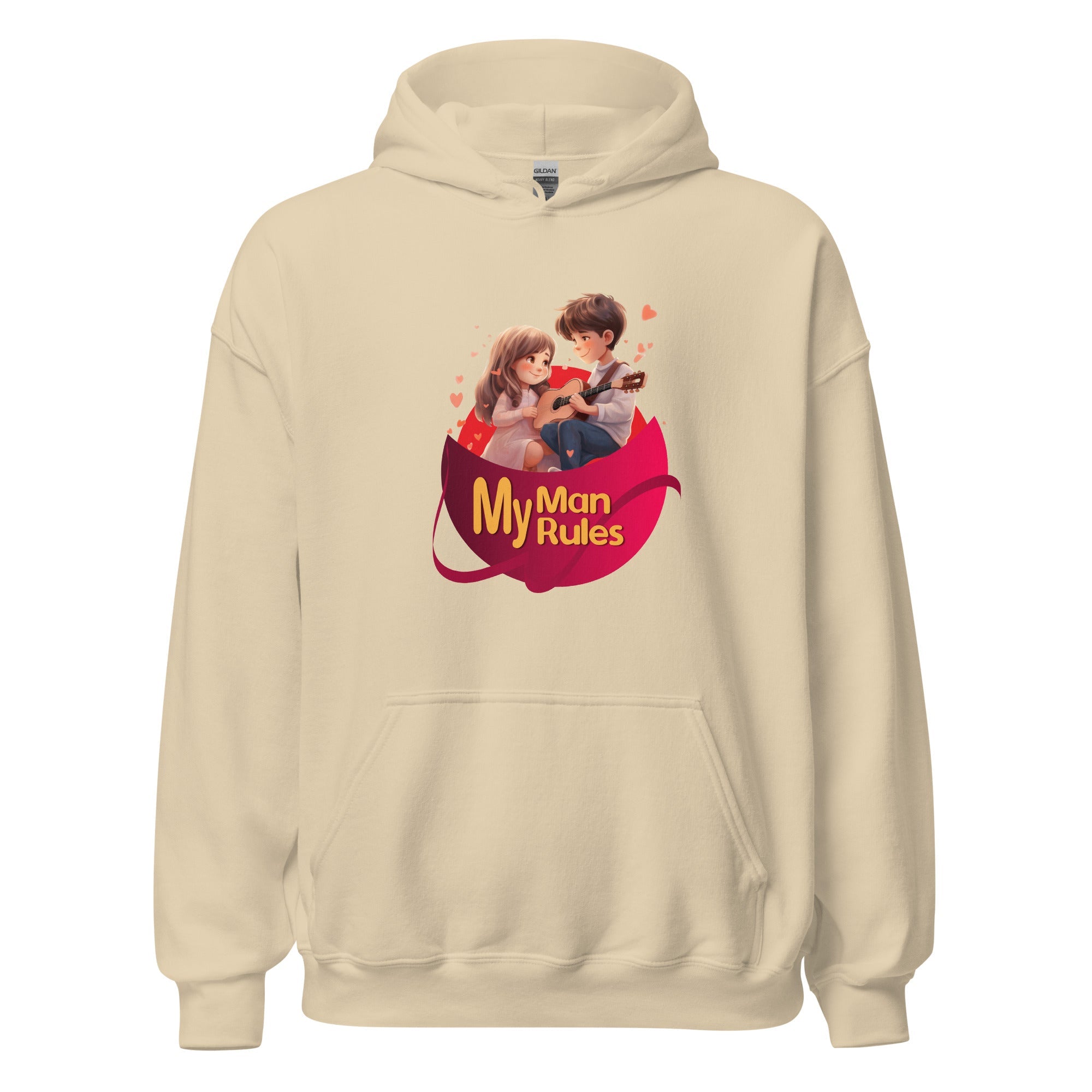 my man my rules - Hoodie - Print My Man
