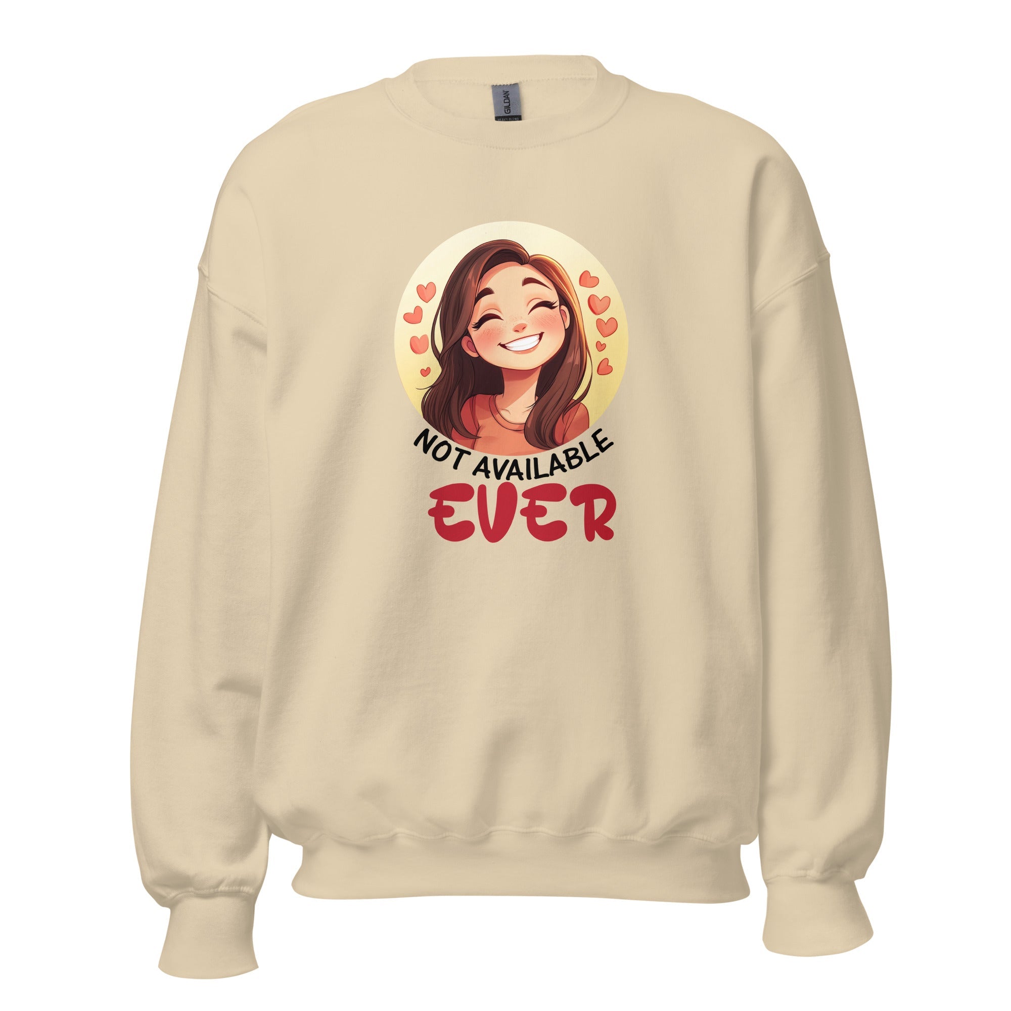 not available ever - Sweatshirt - Print My Man