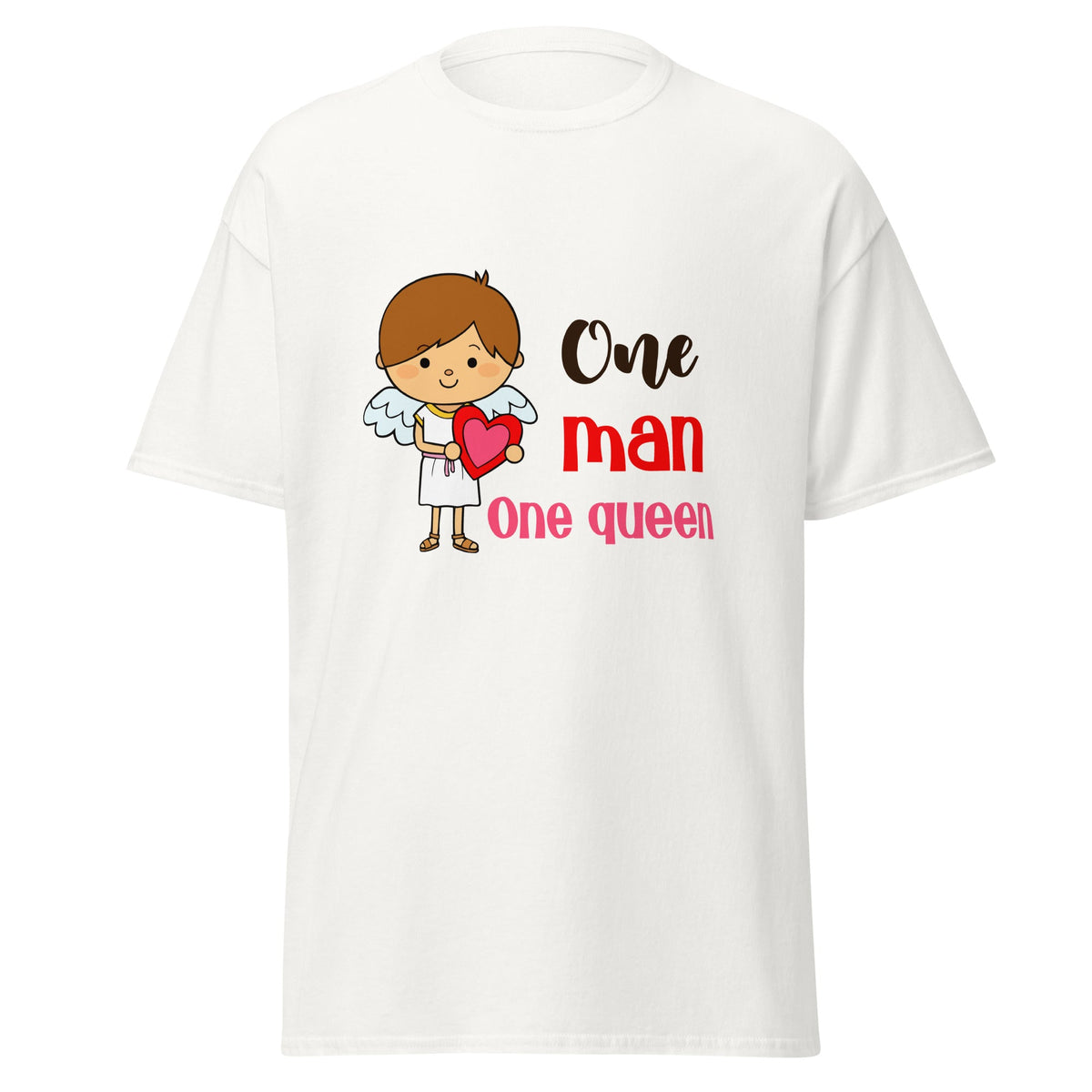 One Man One Queen - classic tee - Print My Man