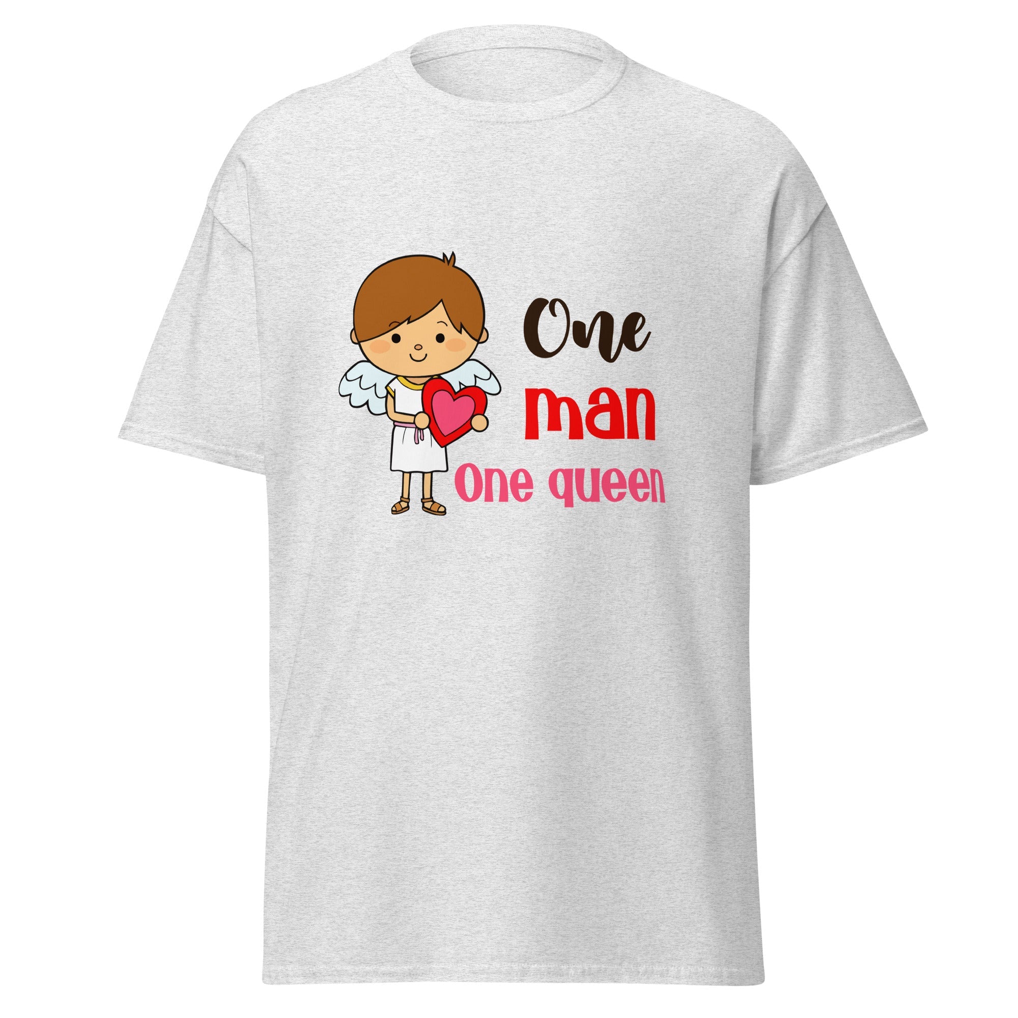 One Man One Queen - classic tee - Print My Man