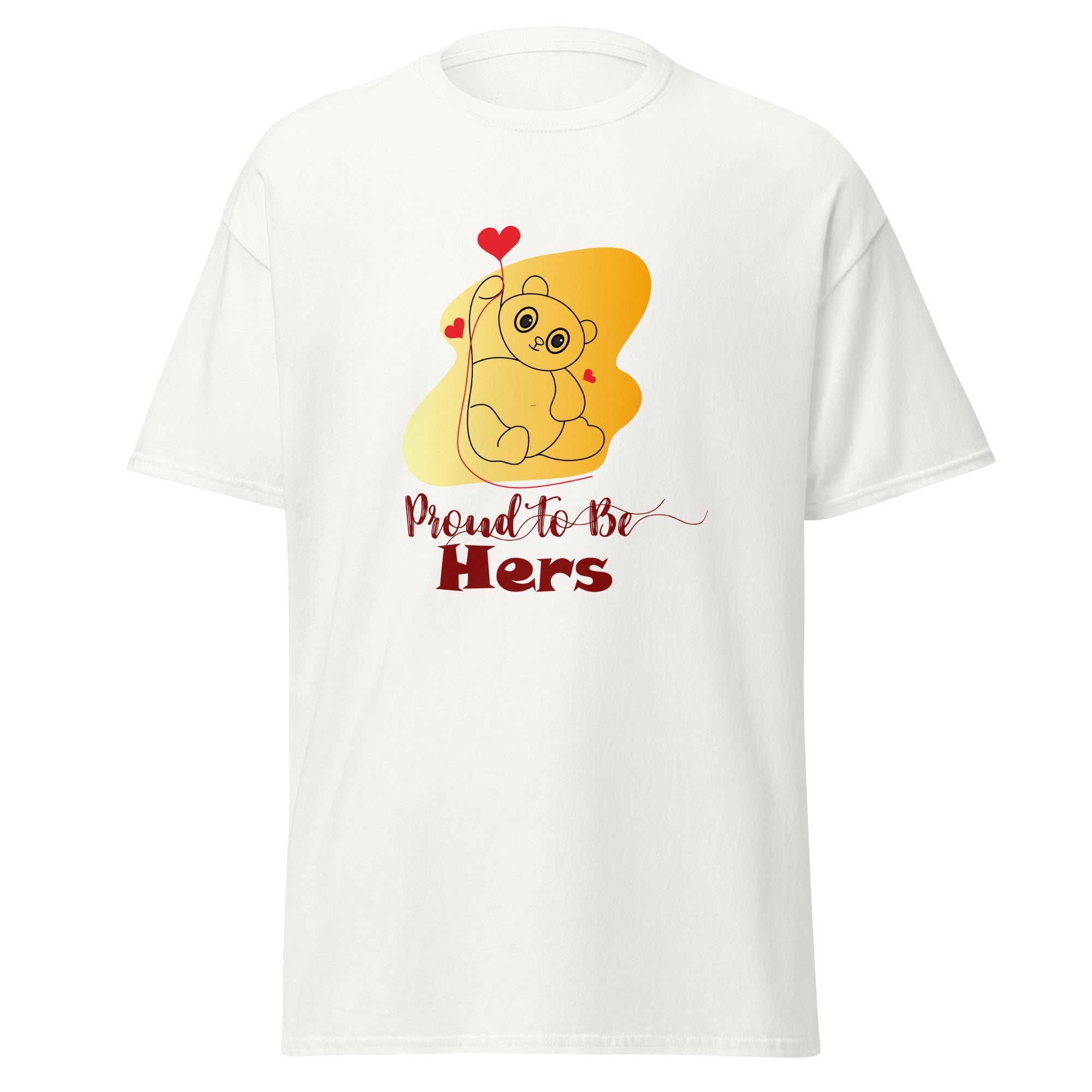 proud to be hers - classic tee - Print My Man