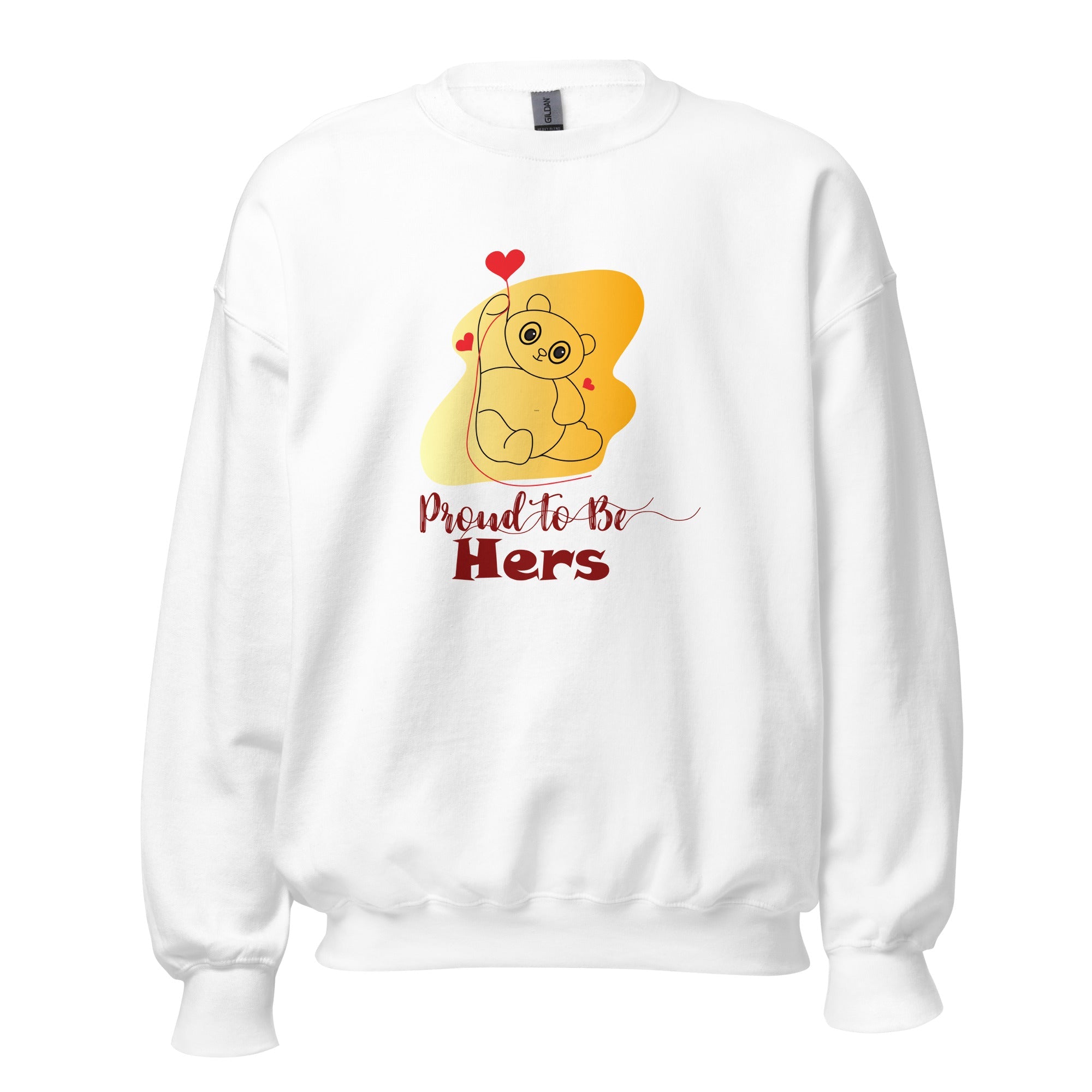 proud to be hers - Sweatshirt - Print My Man