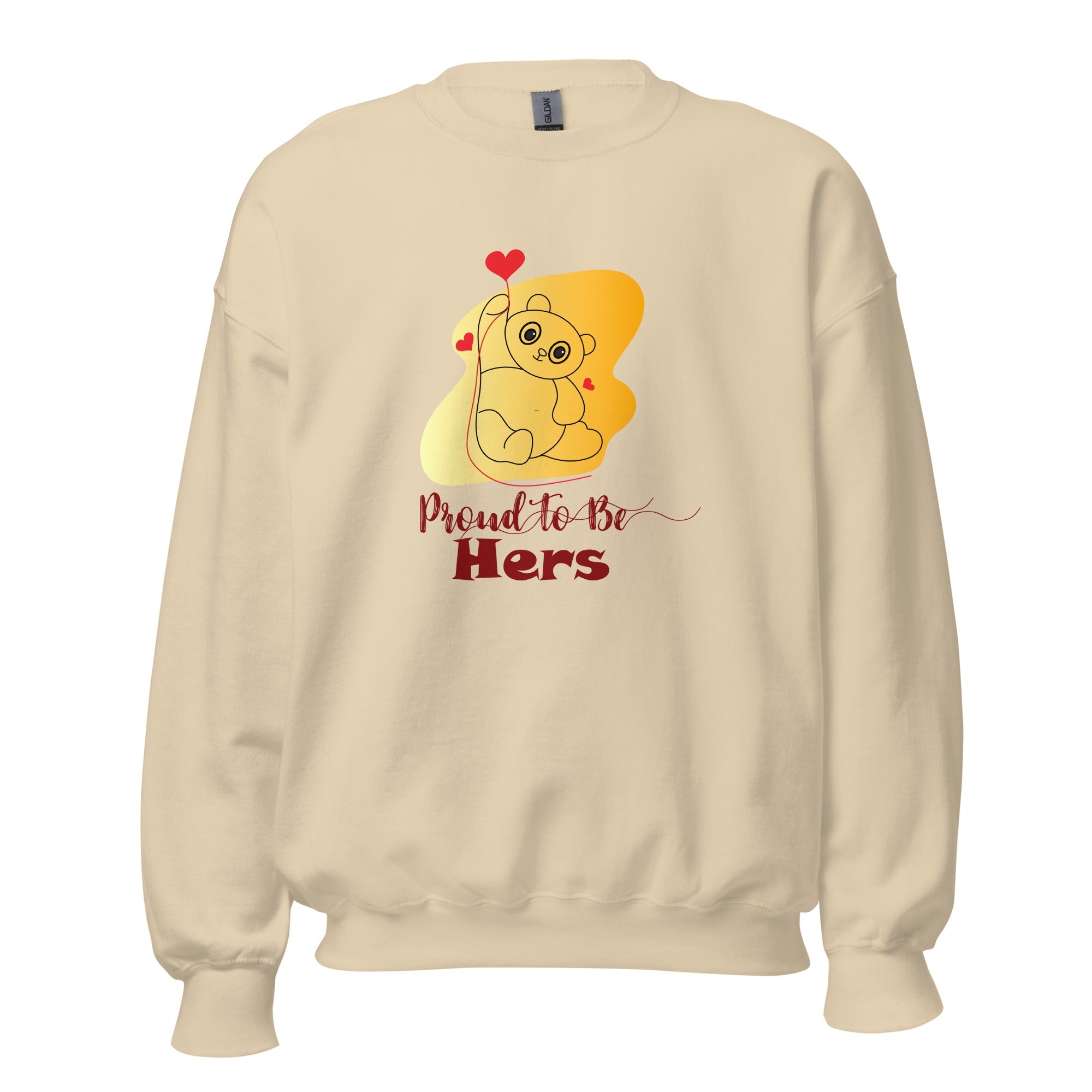 proud to be hers - Sweatshirt - Print My Man