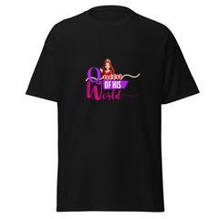 queen of his world - classic tee - Print My Man