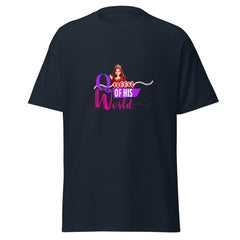queen of his world - classic tee - Print My Man