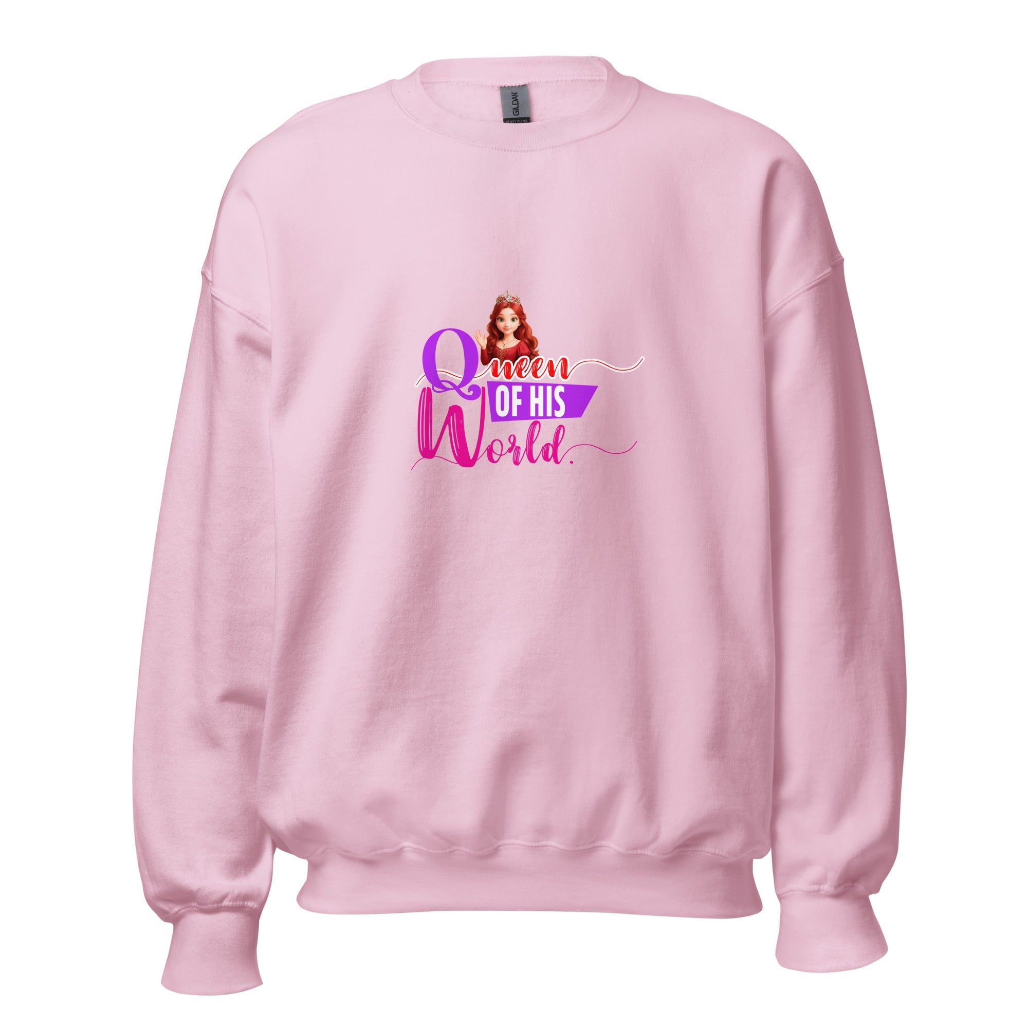 queen of his world - Sweatshirt - Print My Man