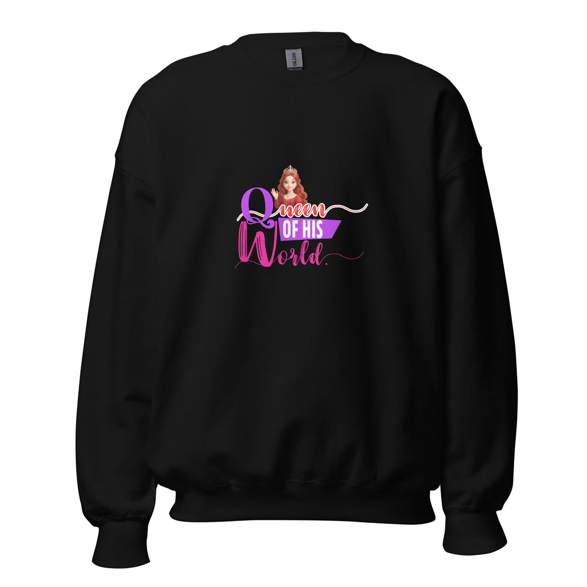 queen of his world - Sweatshirt - Print My Man