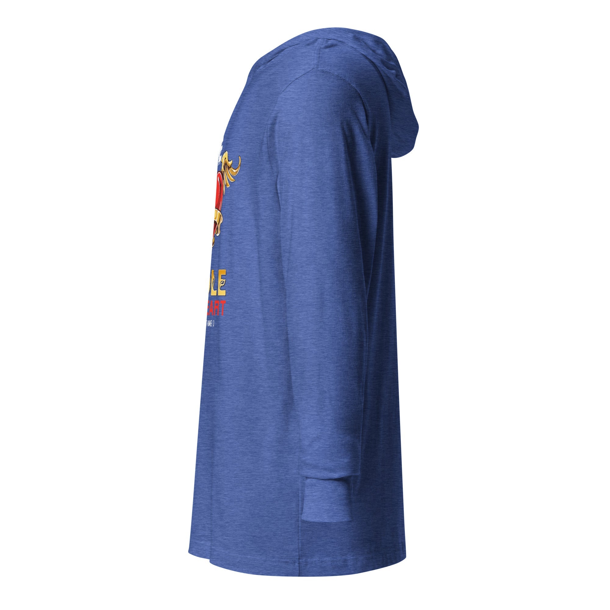 She Stole My Heart – Hooded Long - Sleeve Tee - Print My Man