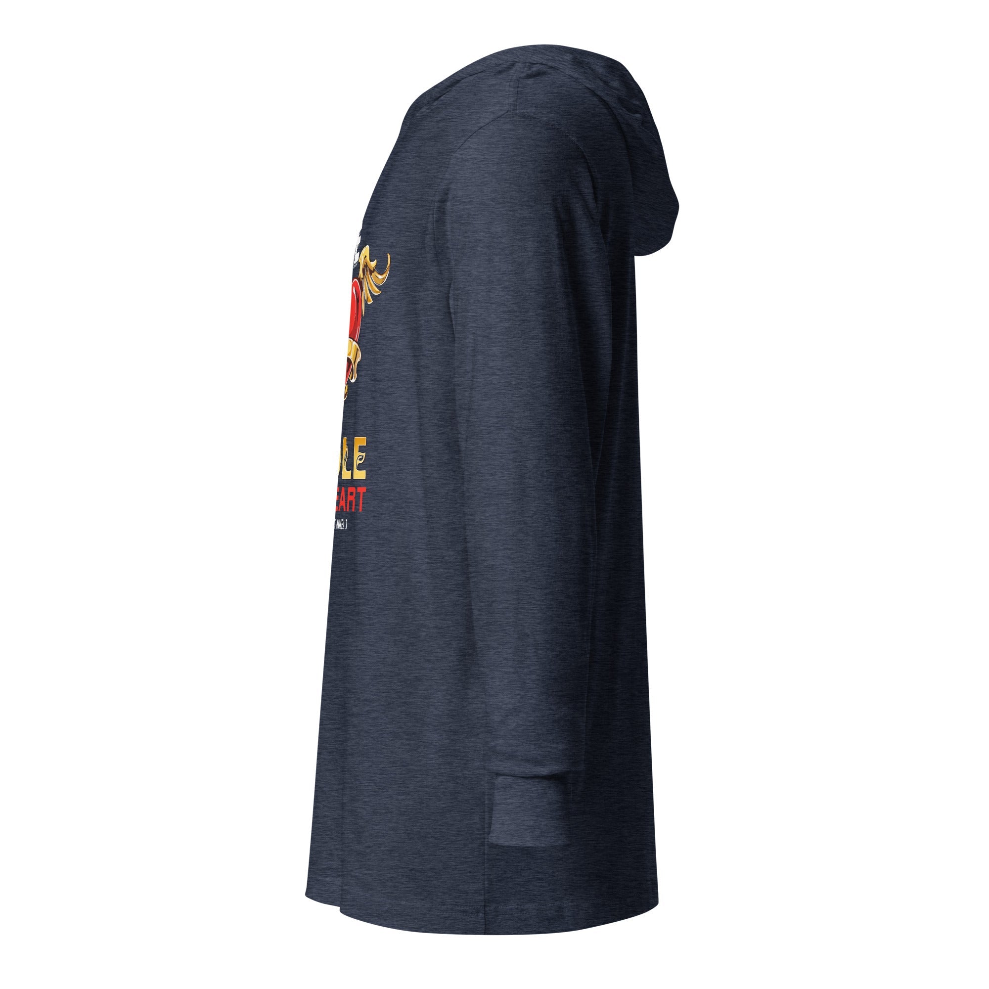 She Stole My Heart – Hooded Long - Sleeve Tee - Print My Man