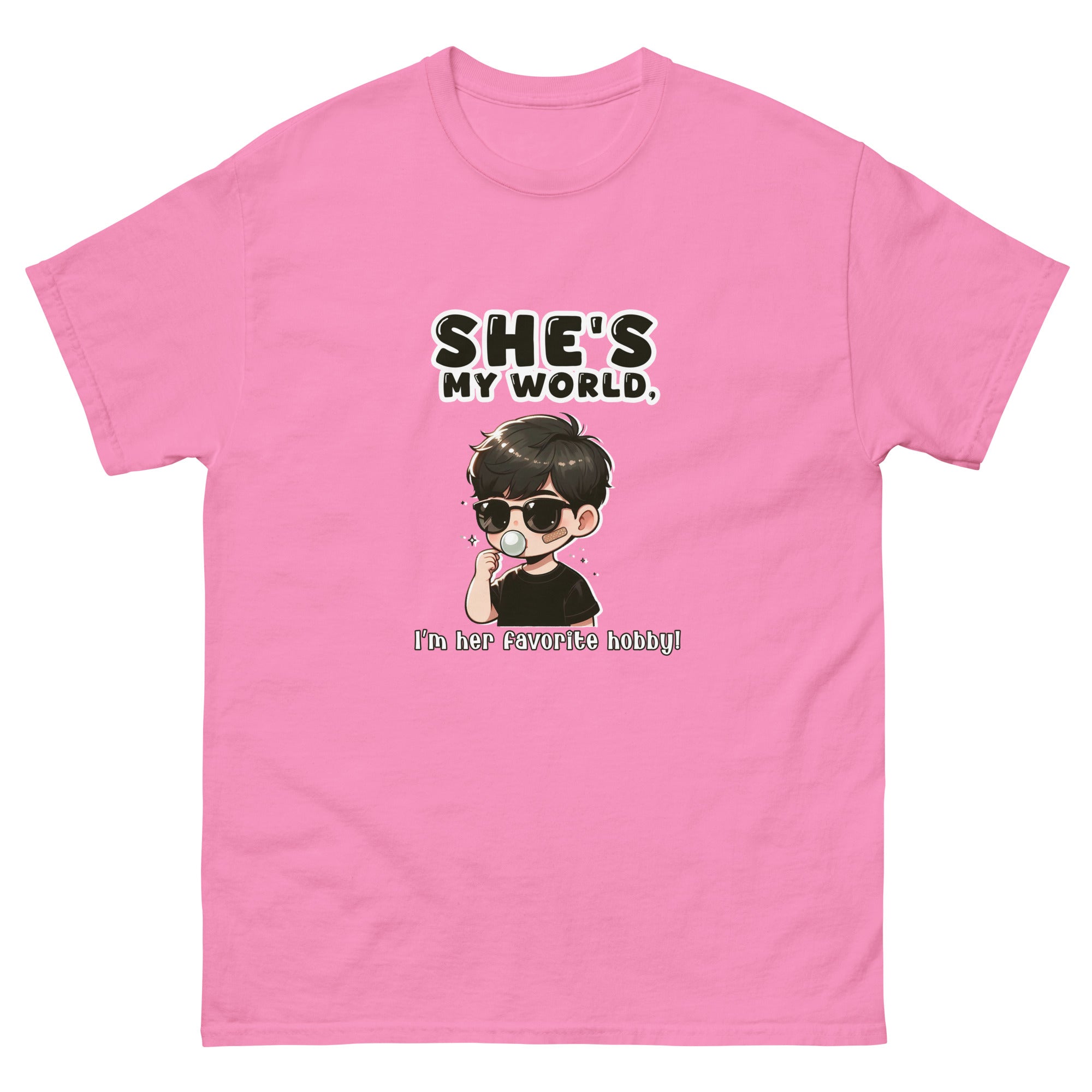 She's My World classic tee - Print My Man
