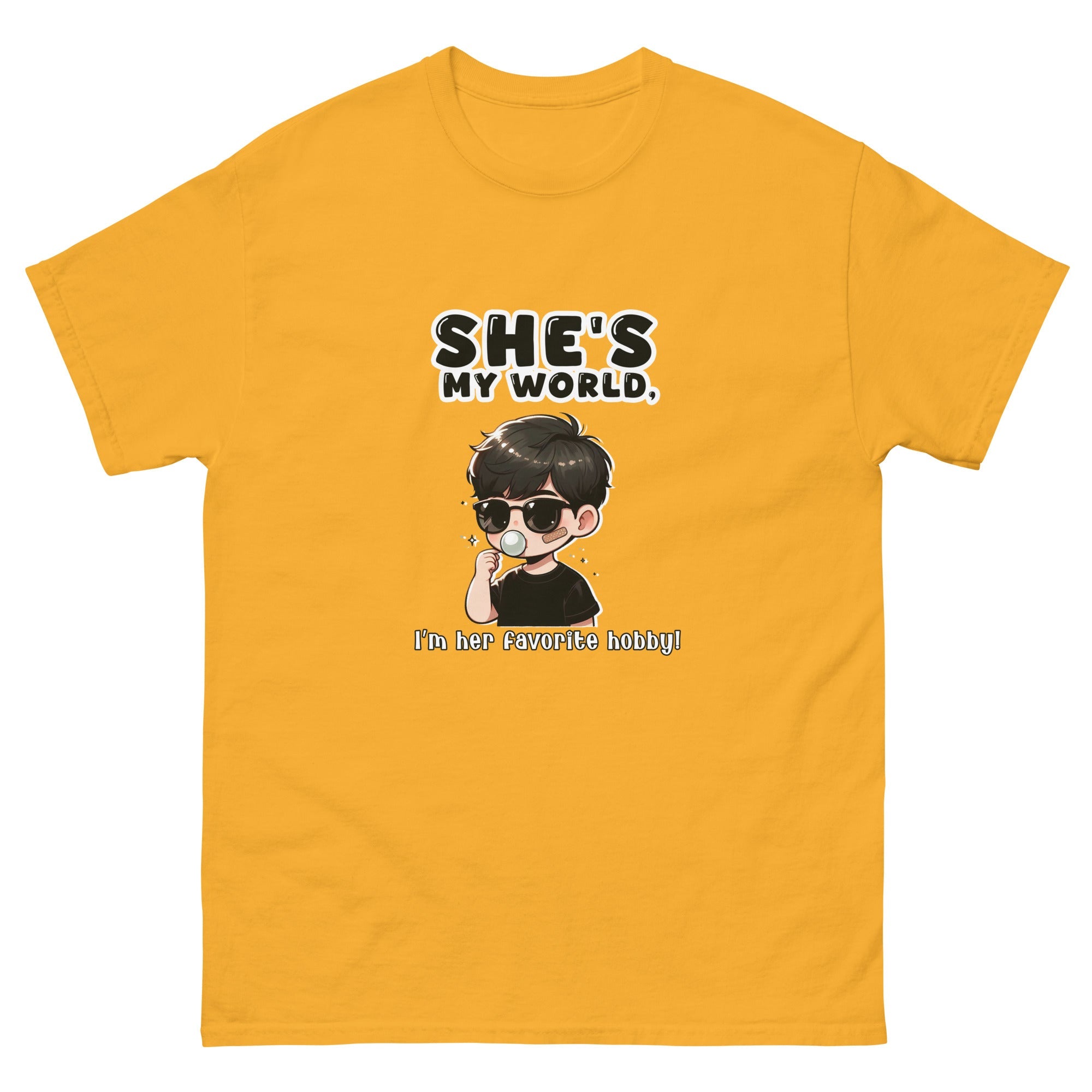 She's My World classic tee - Print My Man