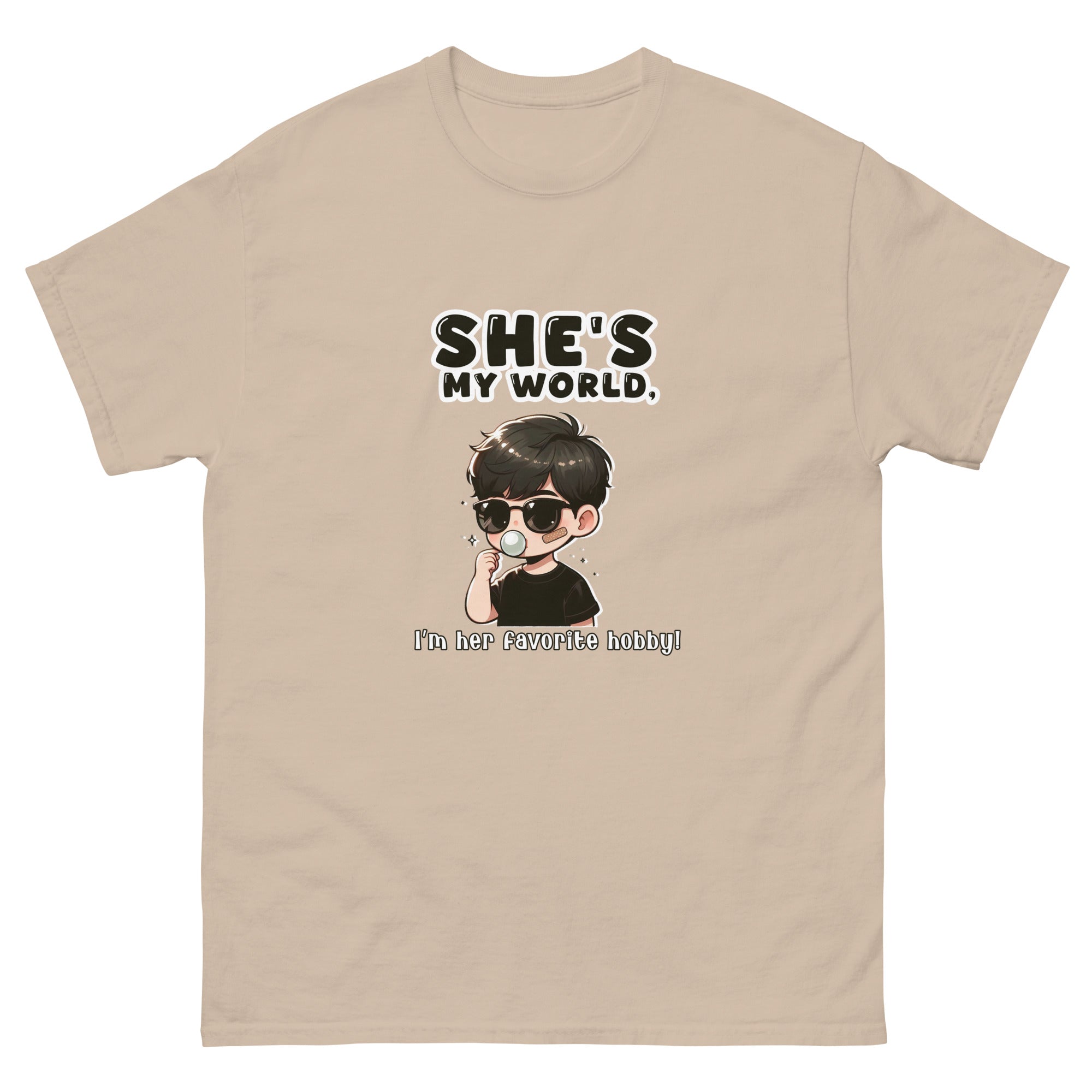She's My World classic tee - Print My Man