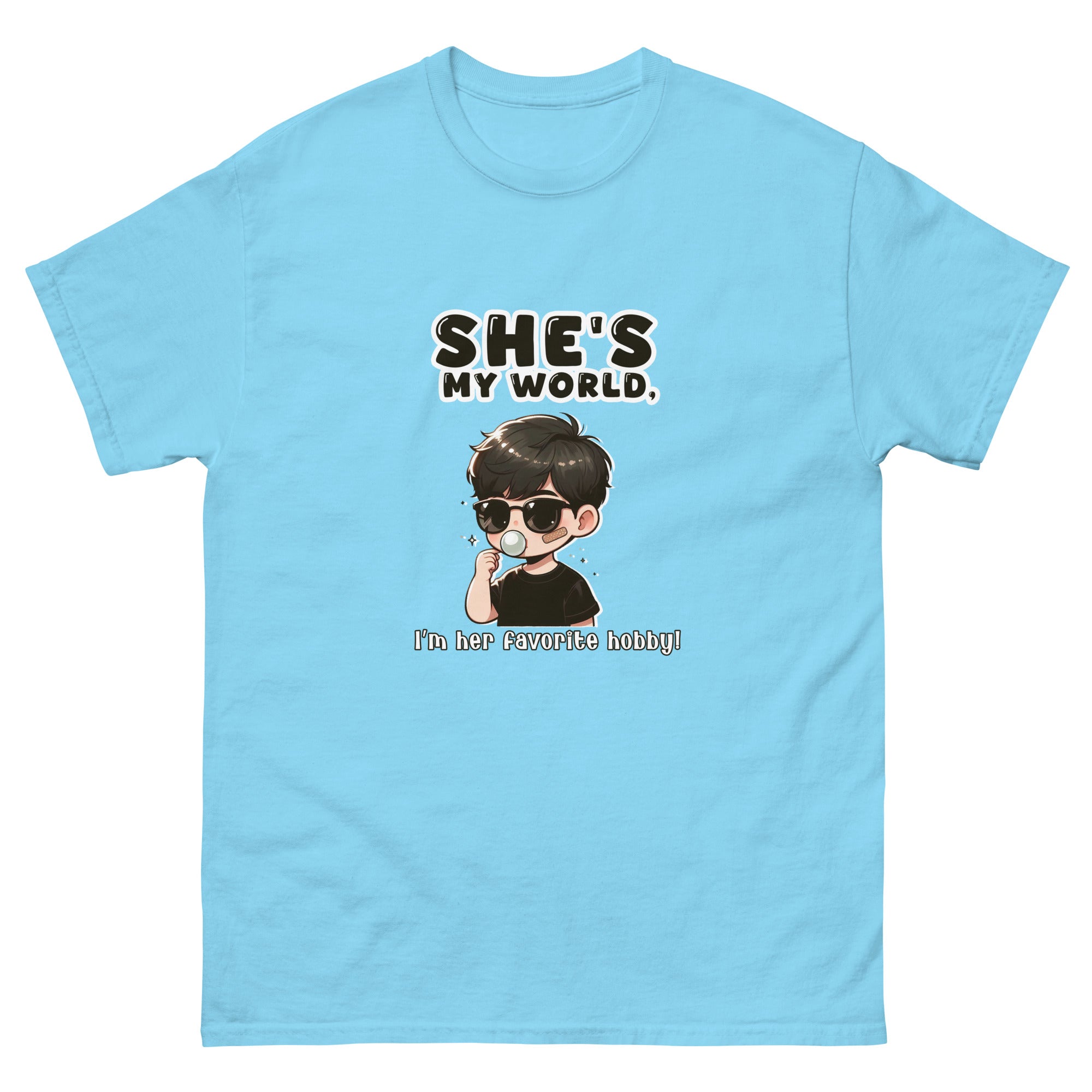 She's My World classic tee - Print My Man