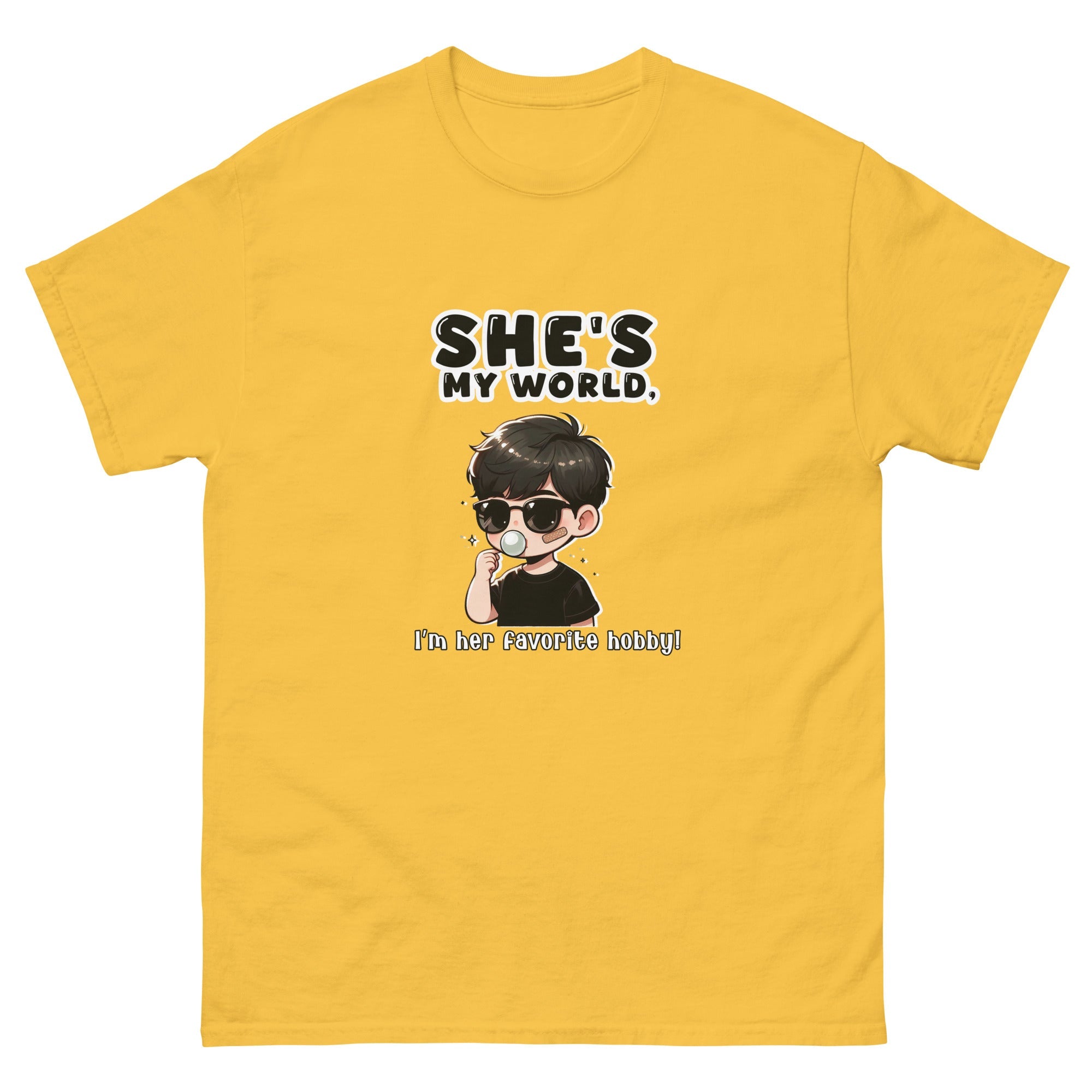 She's My World classic tee - Print My Man