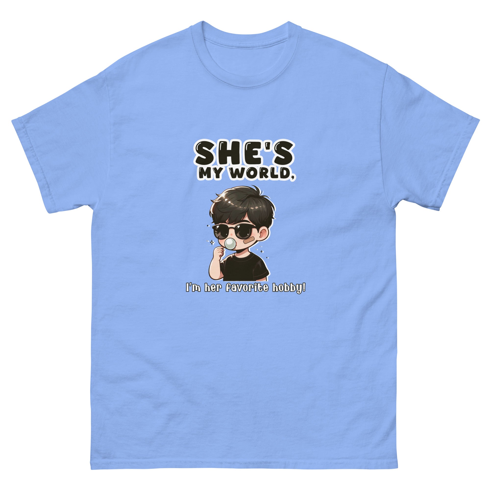 She's My World classic tee - Print My Man