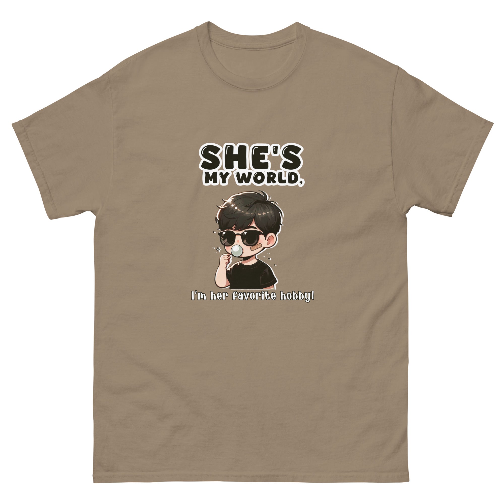 She's My World classic tee - Print My Man