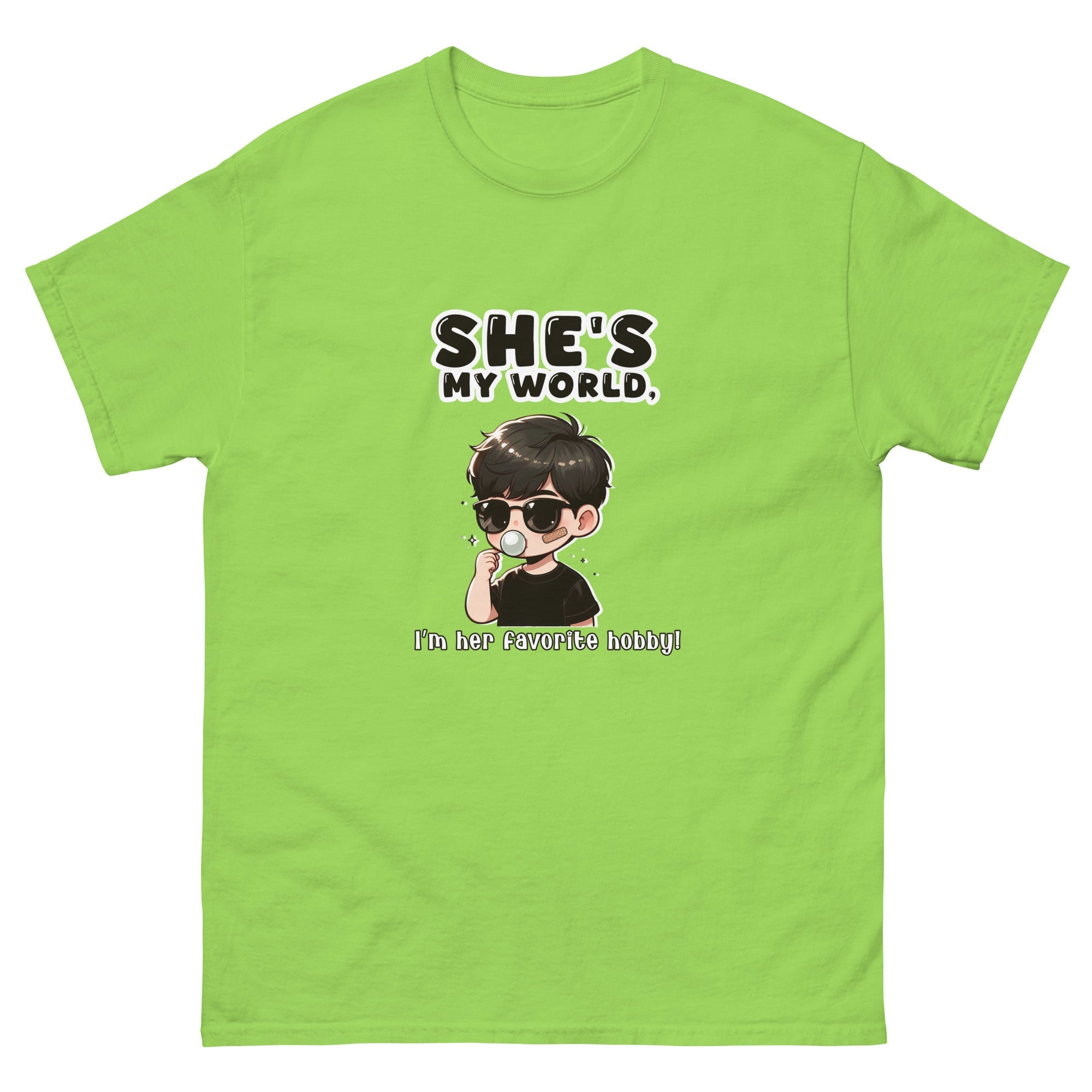 She's My World classic tee - Print My Man