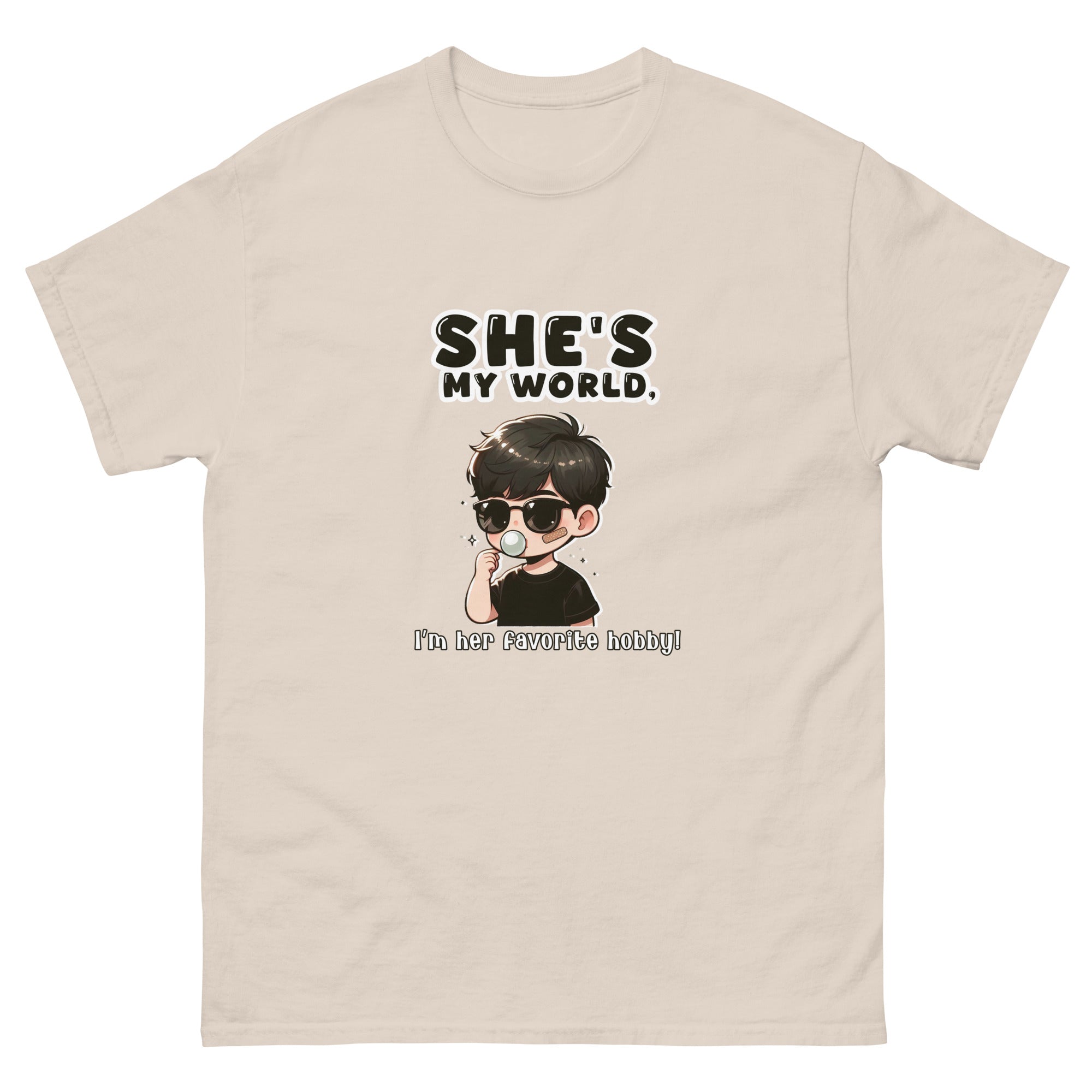 She's My World classic tee - Print My Man