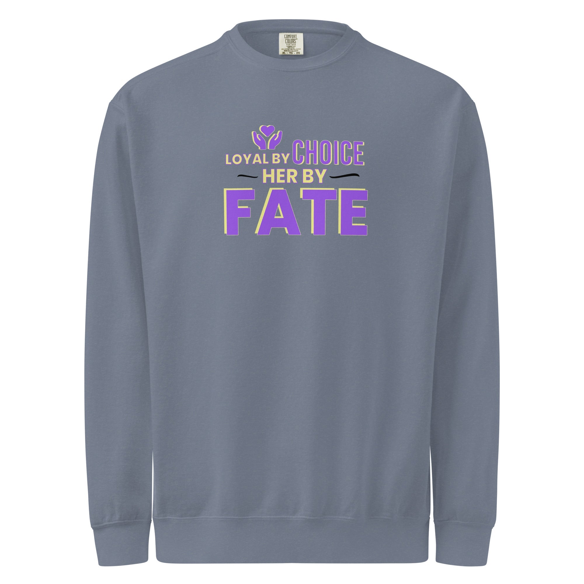 Unisex garment - dyed sweatshirt - Print My Man