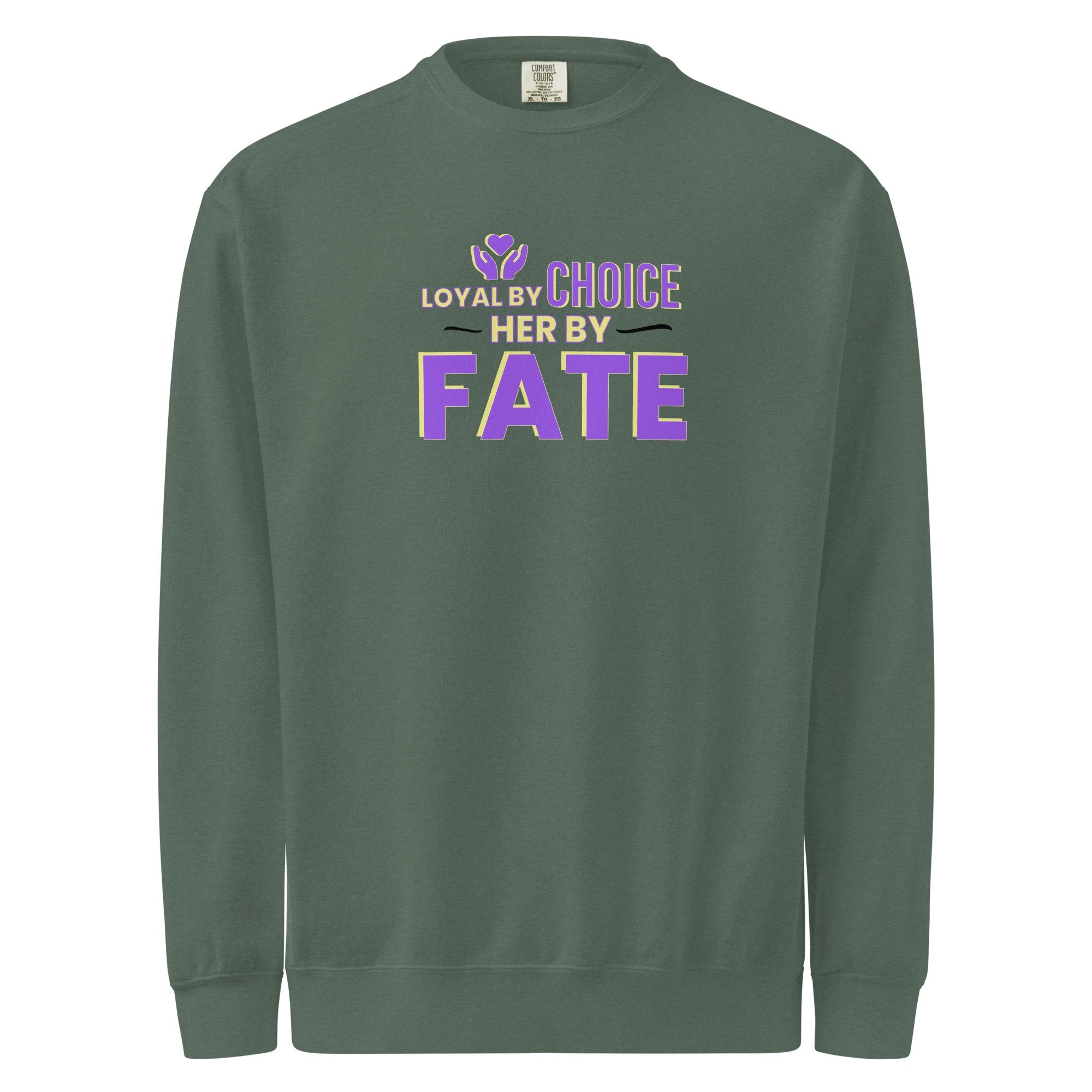 Unisex garment - dyed sweatshirt - Print My Man