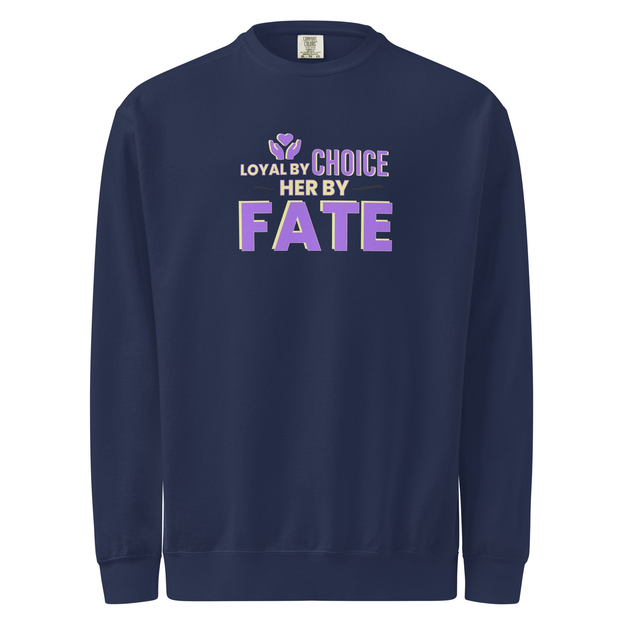 Unisex garment - dyed sweatshirt - Print My Man