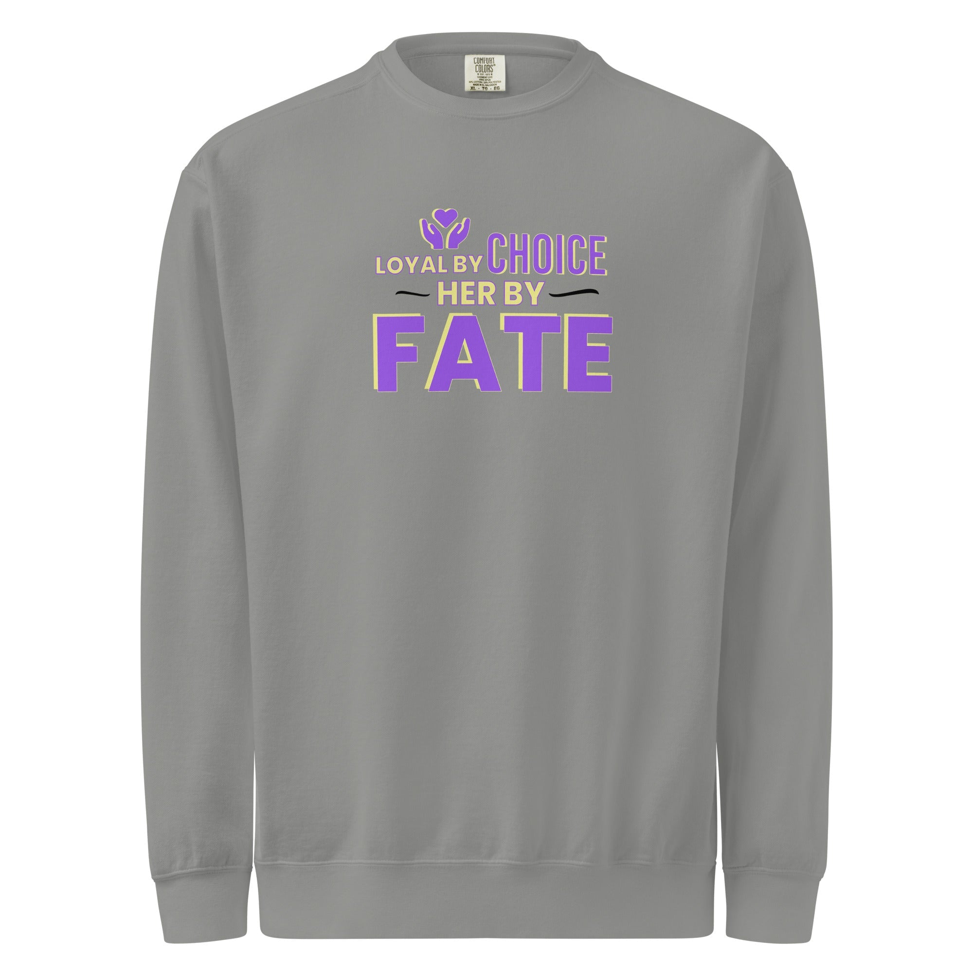 Unisex garment - dyed sweatshirt - Print My Man