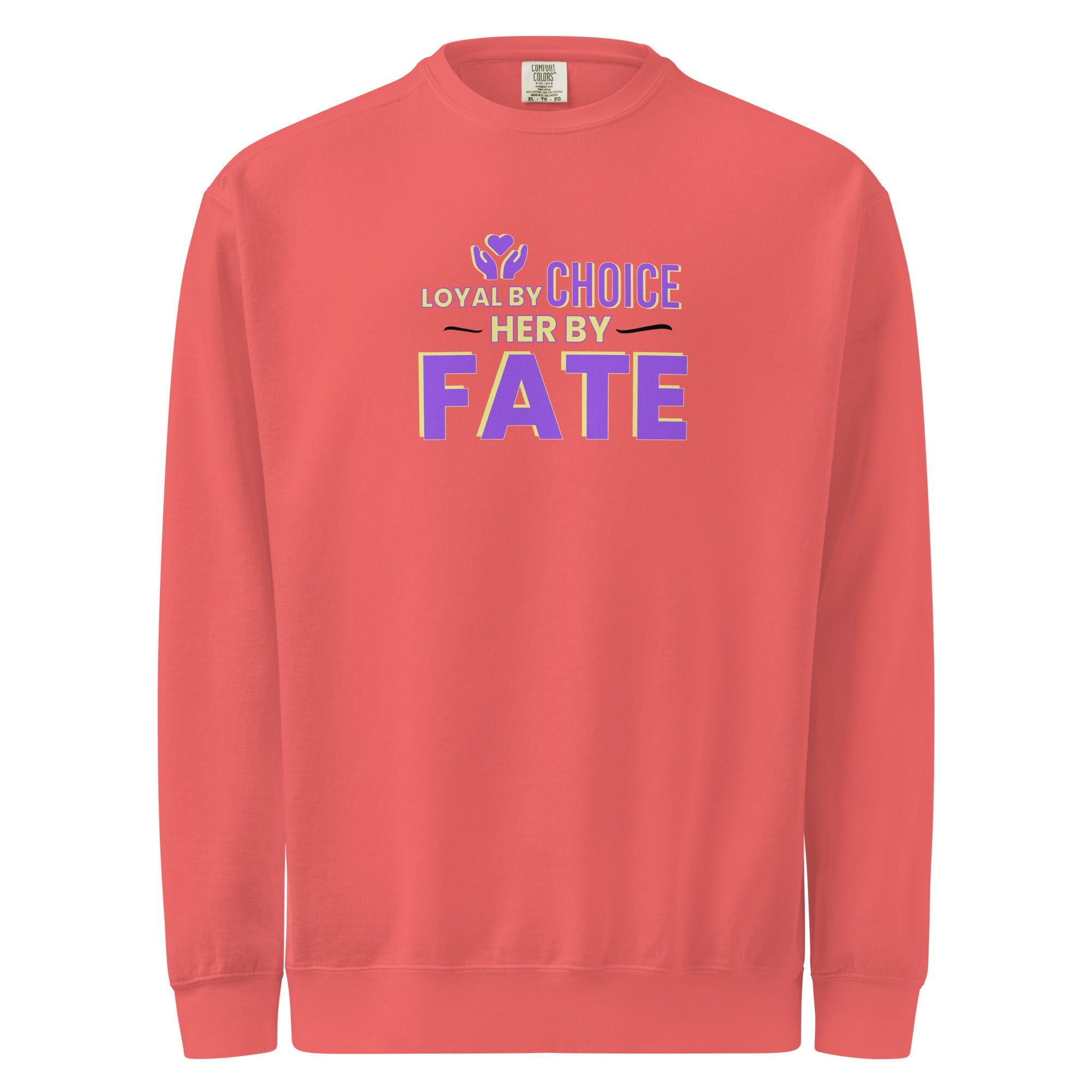 Unisex garment - dyed sweatshirt - Print My Man