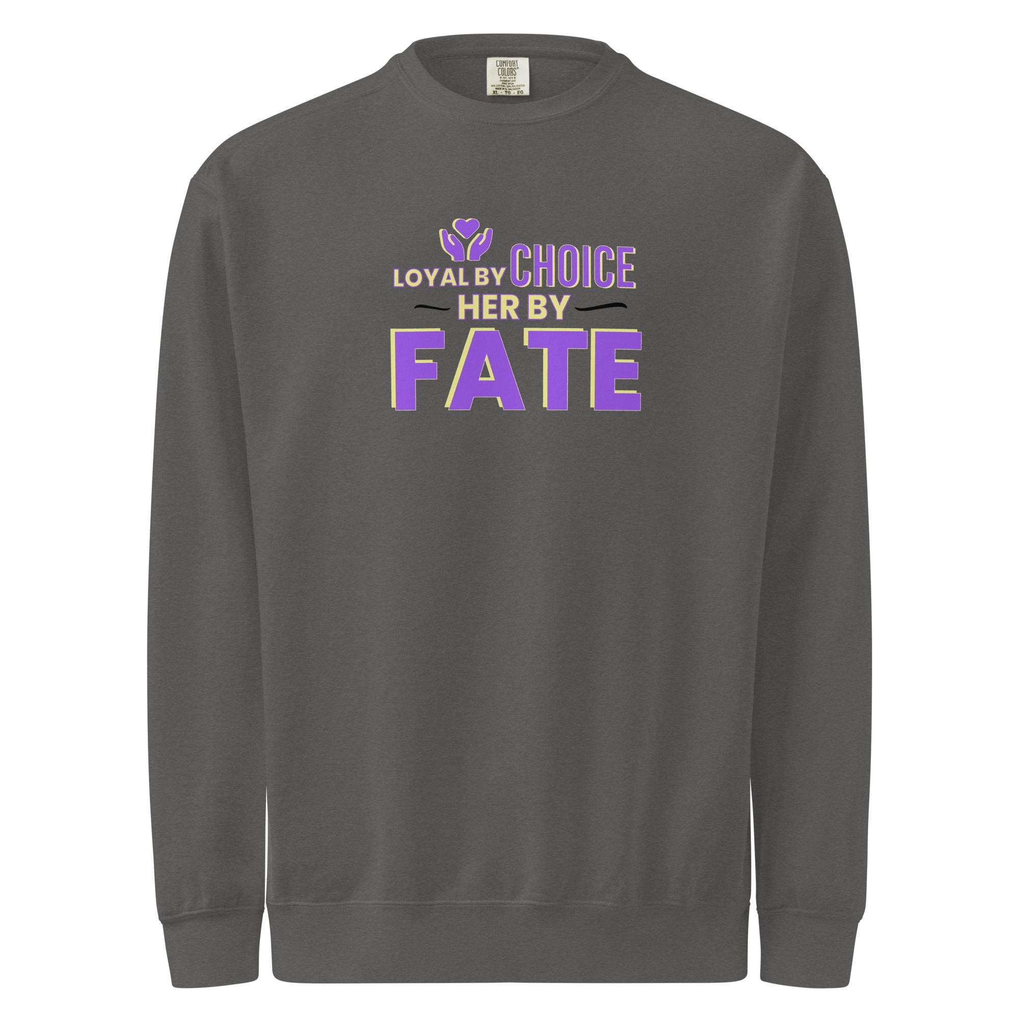 Unisex garment - dyed sweatshirt - Print My Man