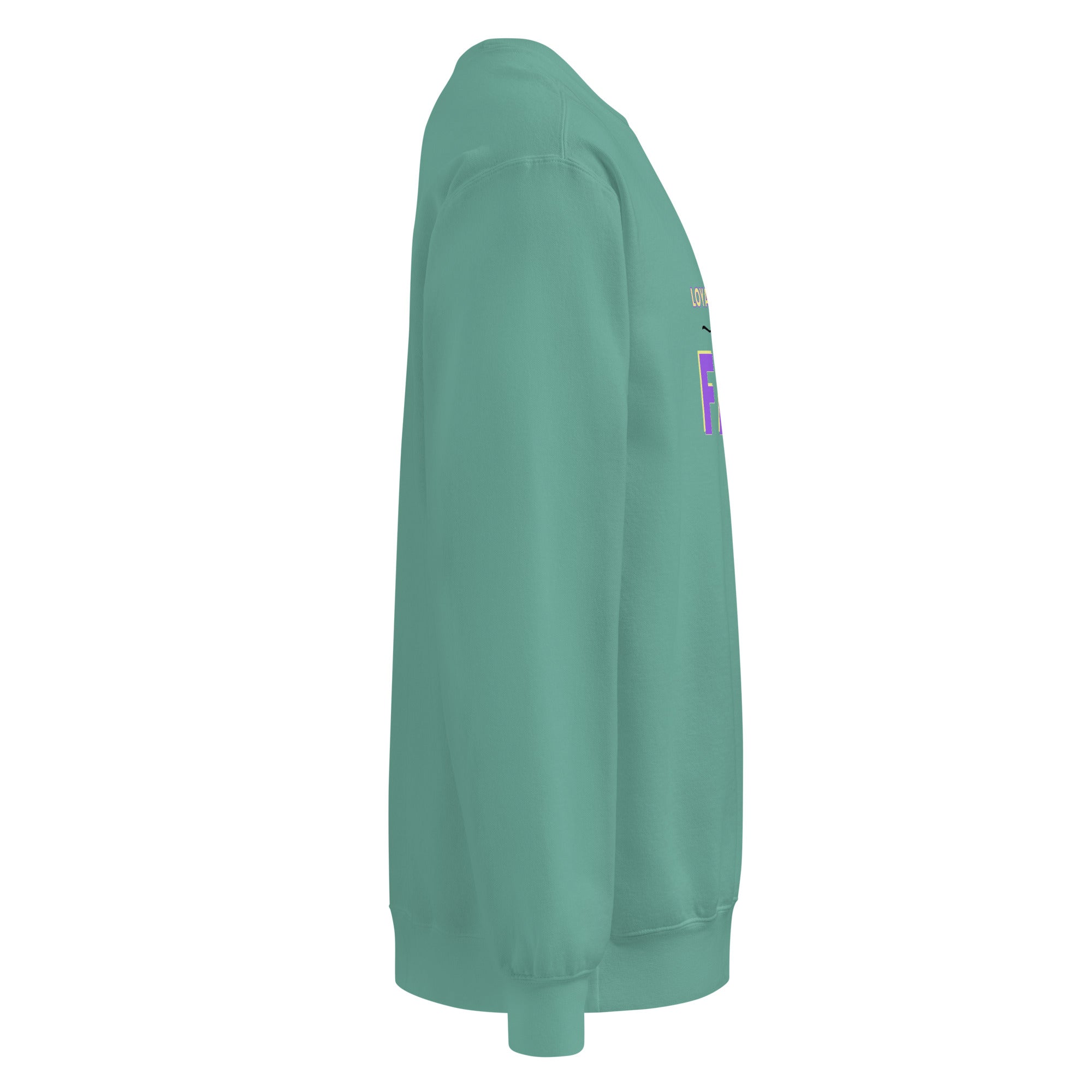 Unisex garment - dyed sweatshirt - Print My Man