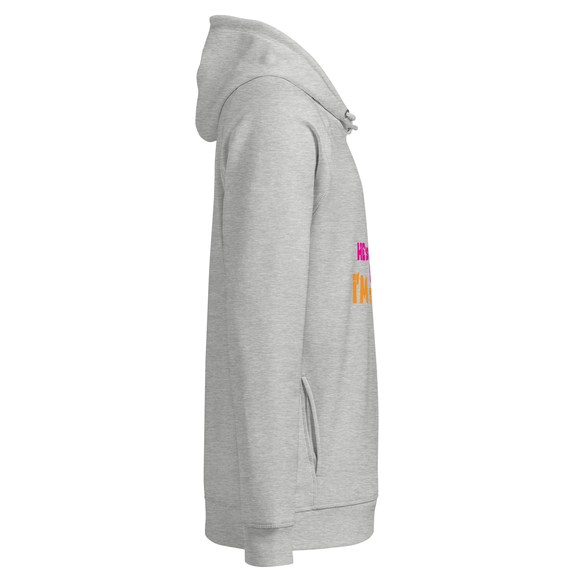 Unisex organic side pocket hoodie - Print My Man