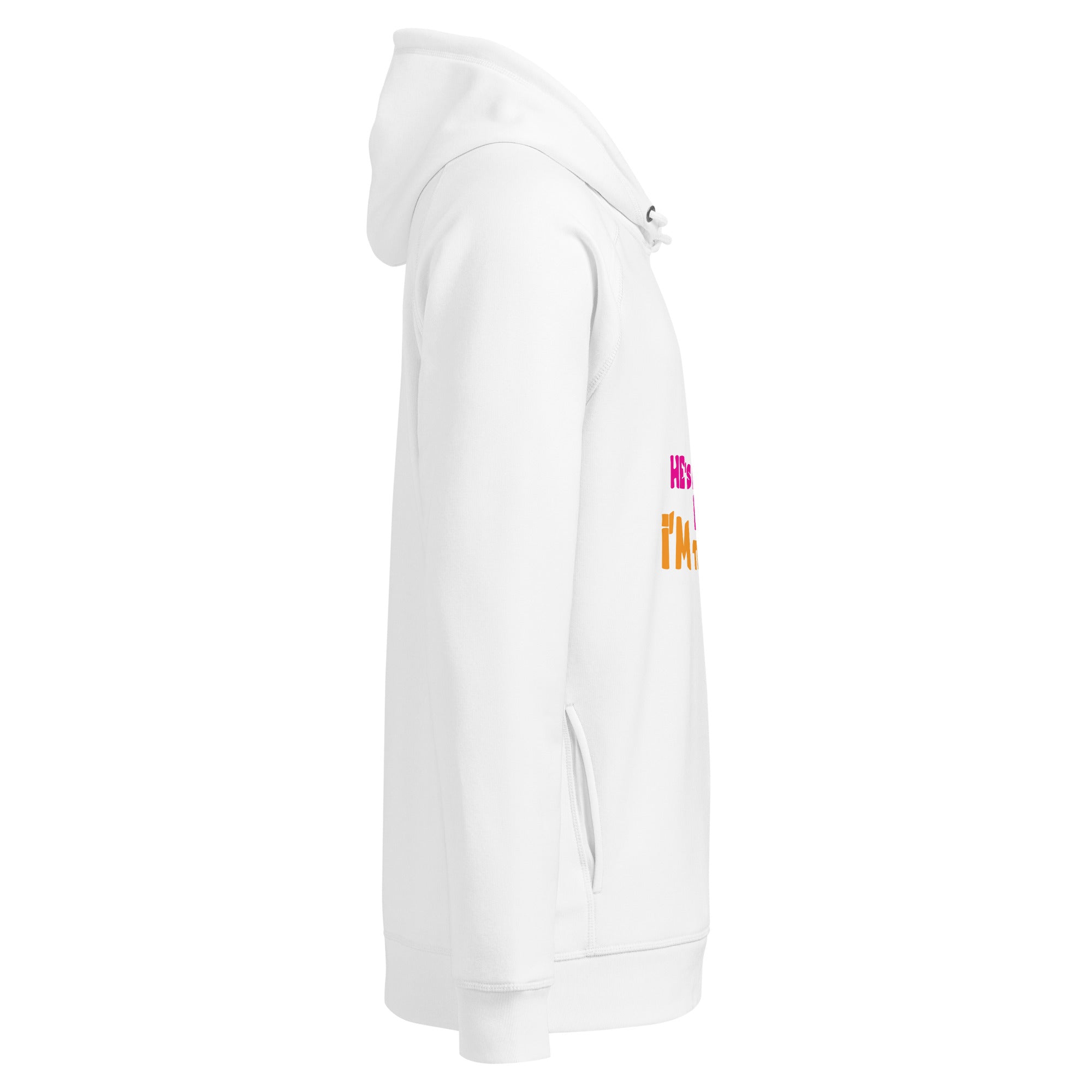 Unisex organic side pocket hoodie - Print My Man